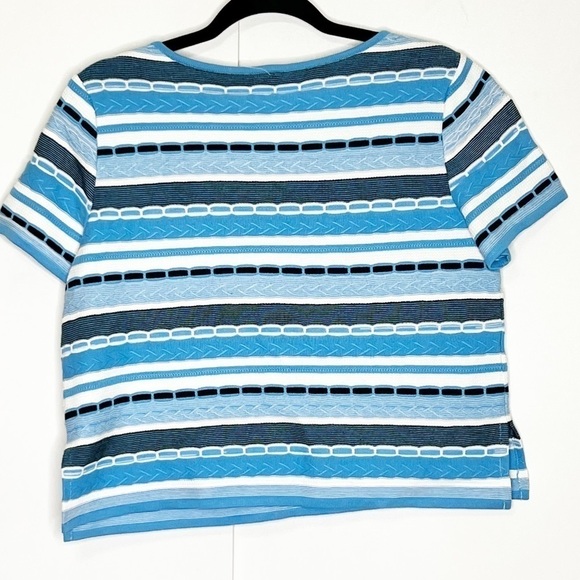 Ming Wang NWT Striped Sweater - Picture 2 of 4